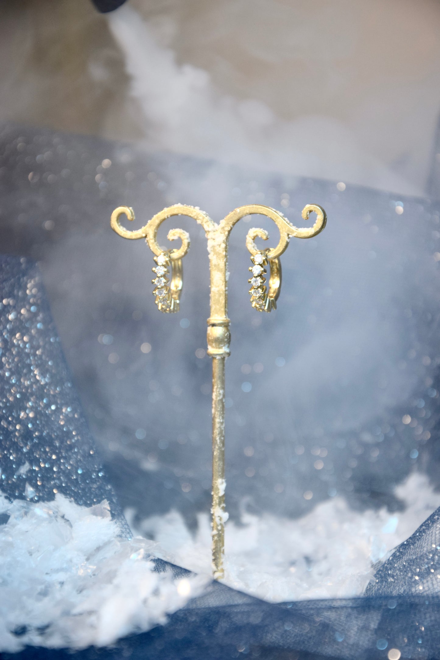Boucles d’oreilles Reine des Neiges