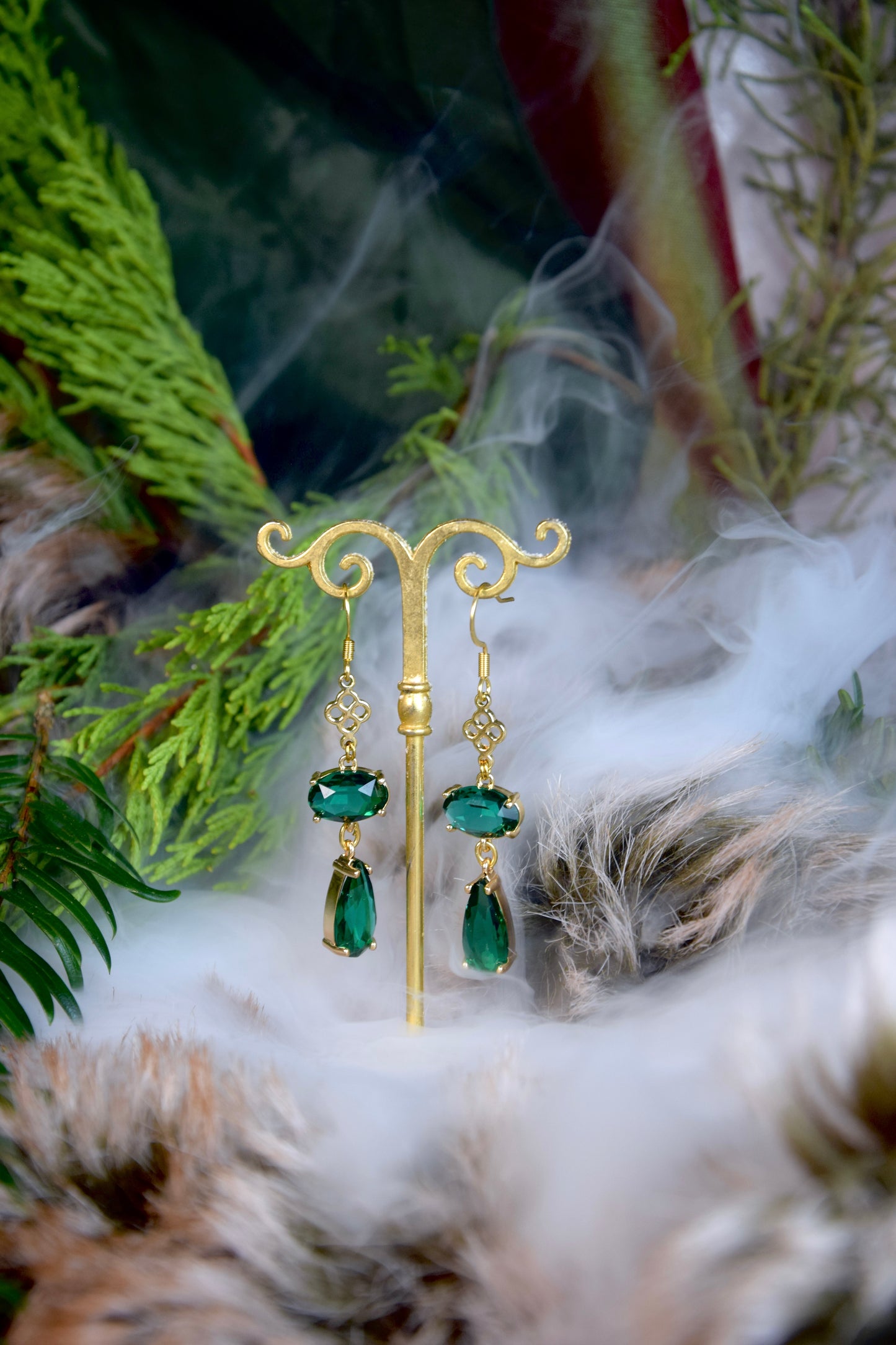 Boucles d'oreilles l'Indomptable