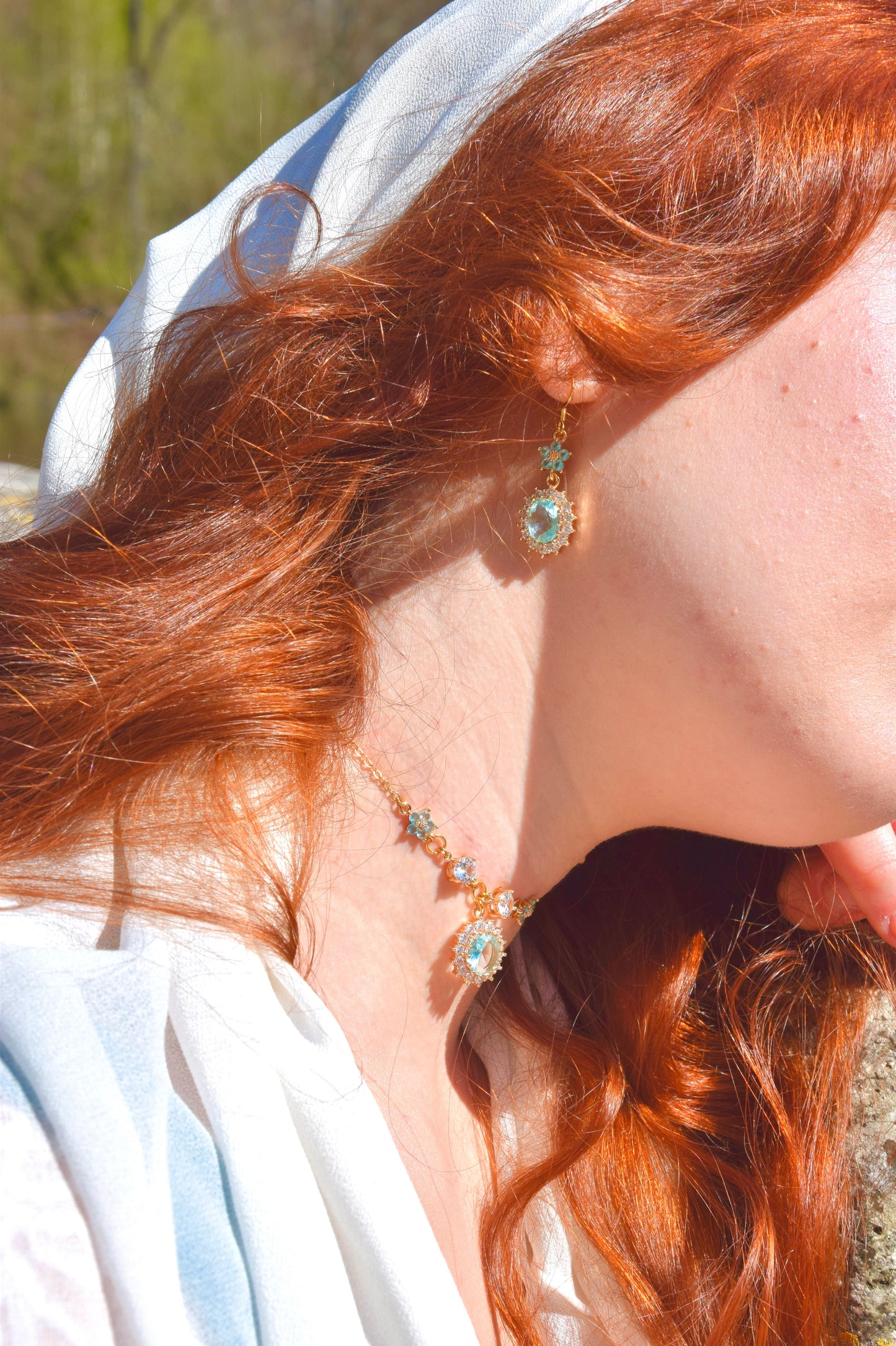 Boucles d'oreilles Genièvre