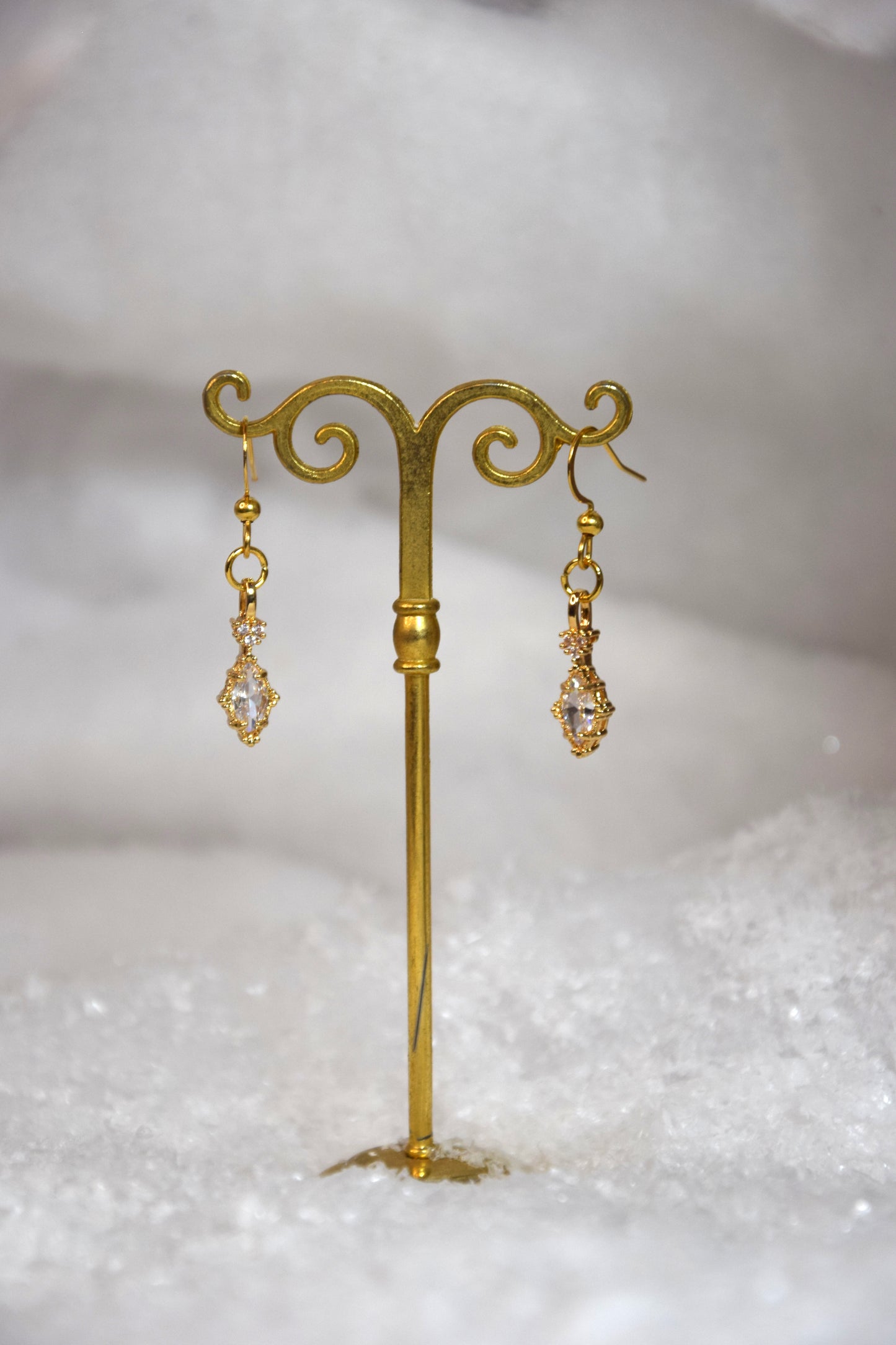 Boucles d’oreilles Cœur de Glace