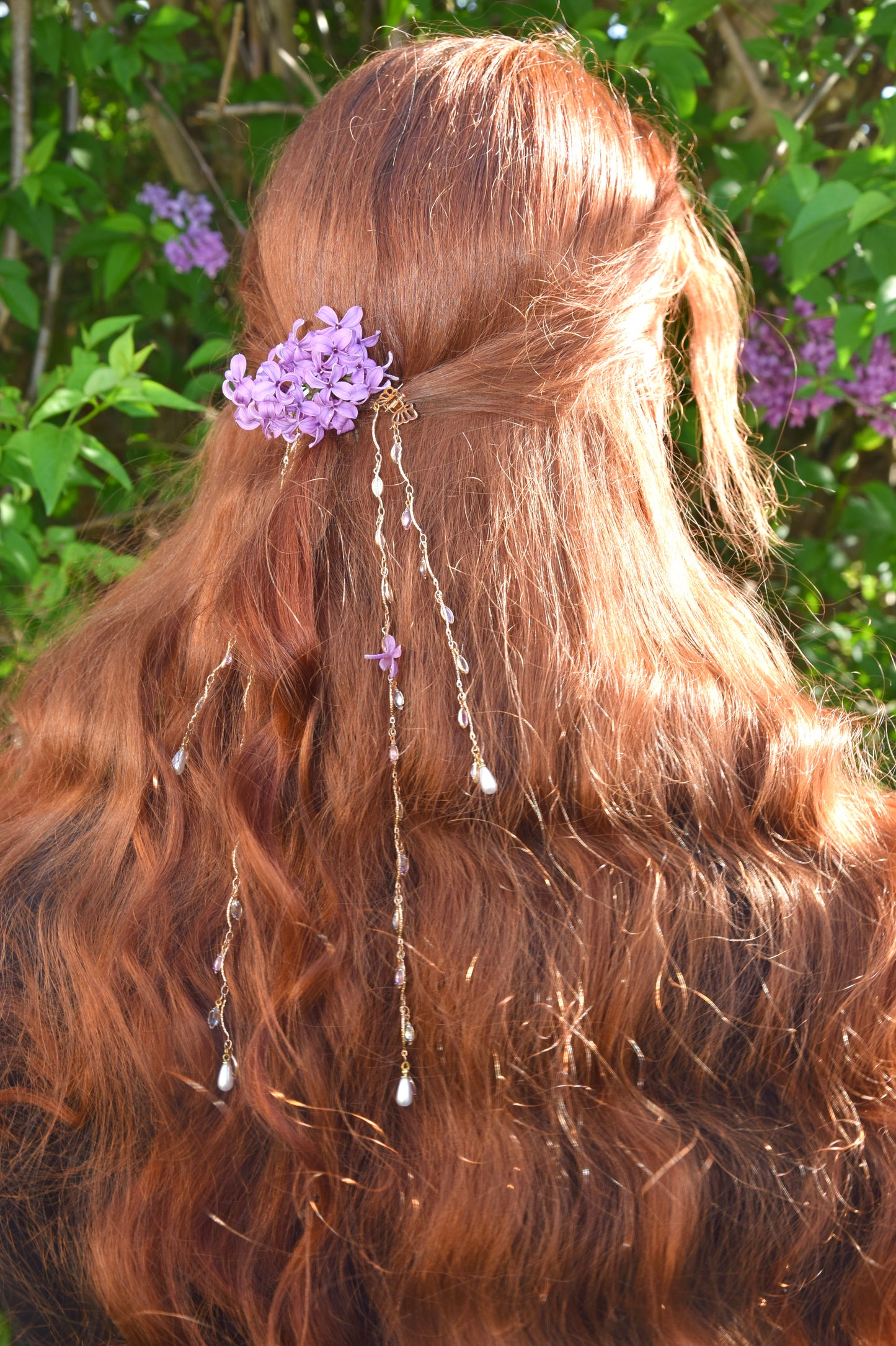 Bijou de cheveux Nymphe (La Reine des Fleurs)