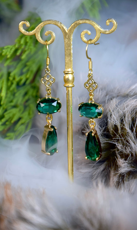 Boucles d'oreilles l'Indomptable