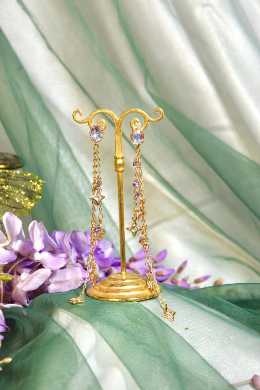 Boucles d'oreilles Sylphide (La Reine des Bois)