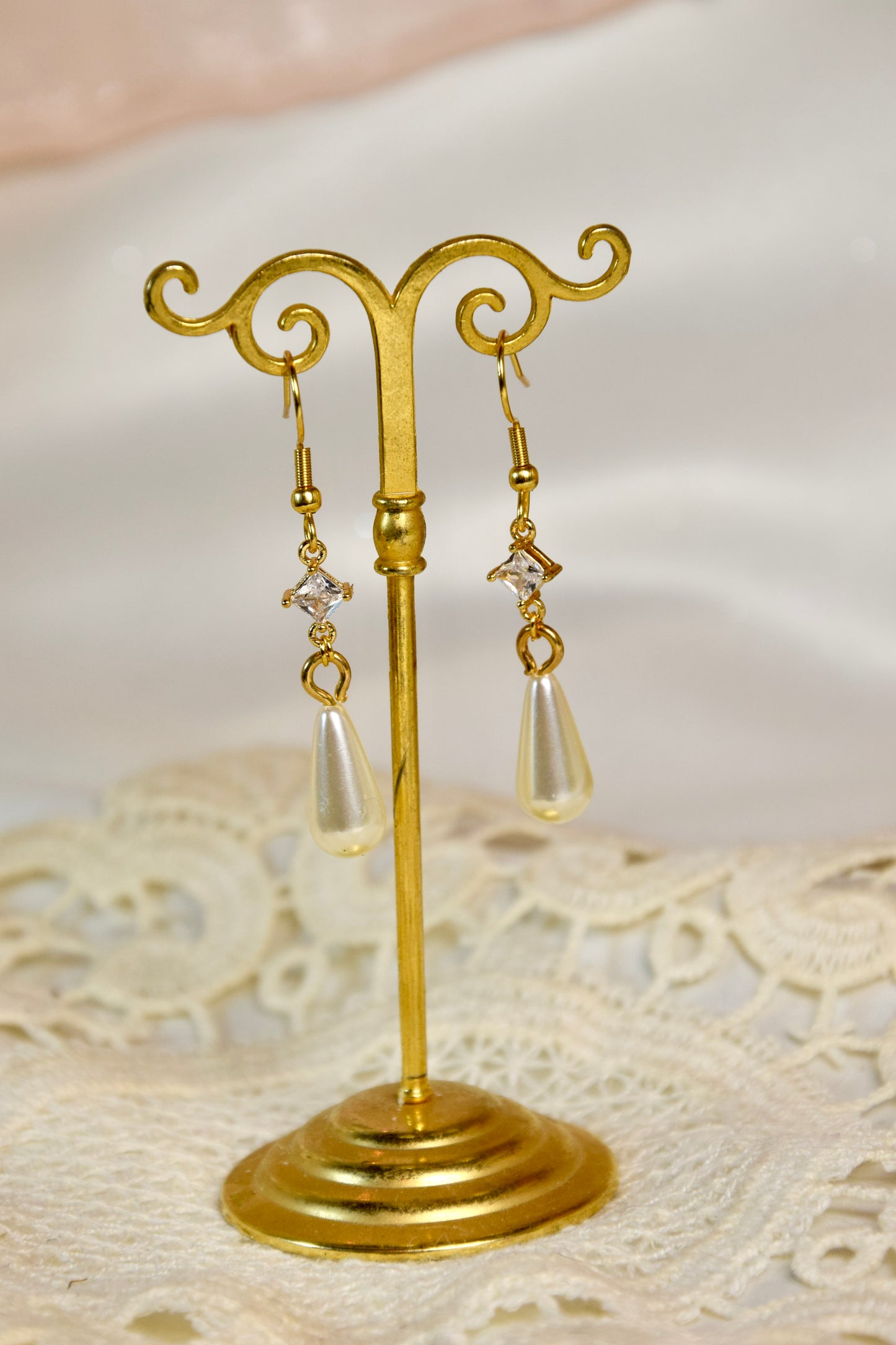 Boucles d'oreilles Coeur de Princesse