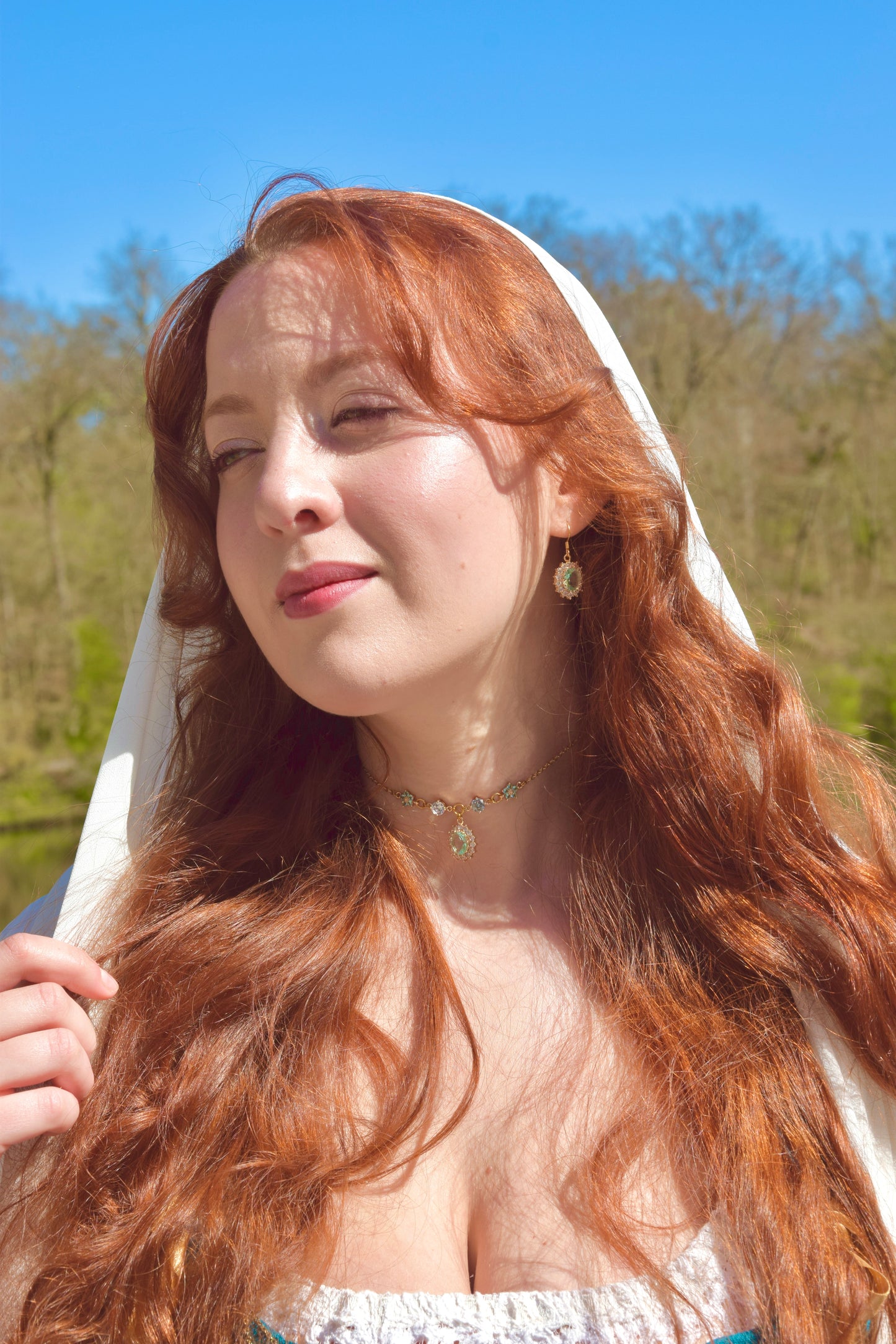 Boucles d'oreilles Genièvre